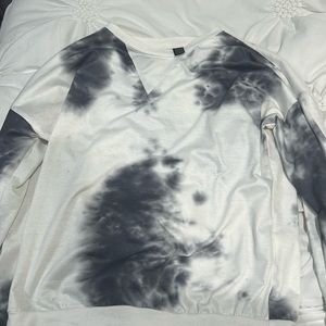Shein women’s tie dye shirt